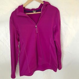 Magenta 3/4 Zip